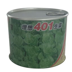 生菜种子罐 莴苣种子铁盒 农副产品铁盒定制